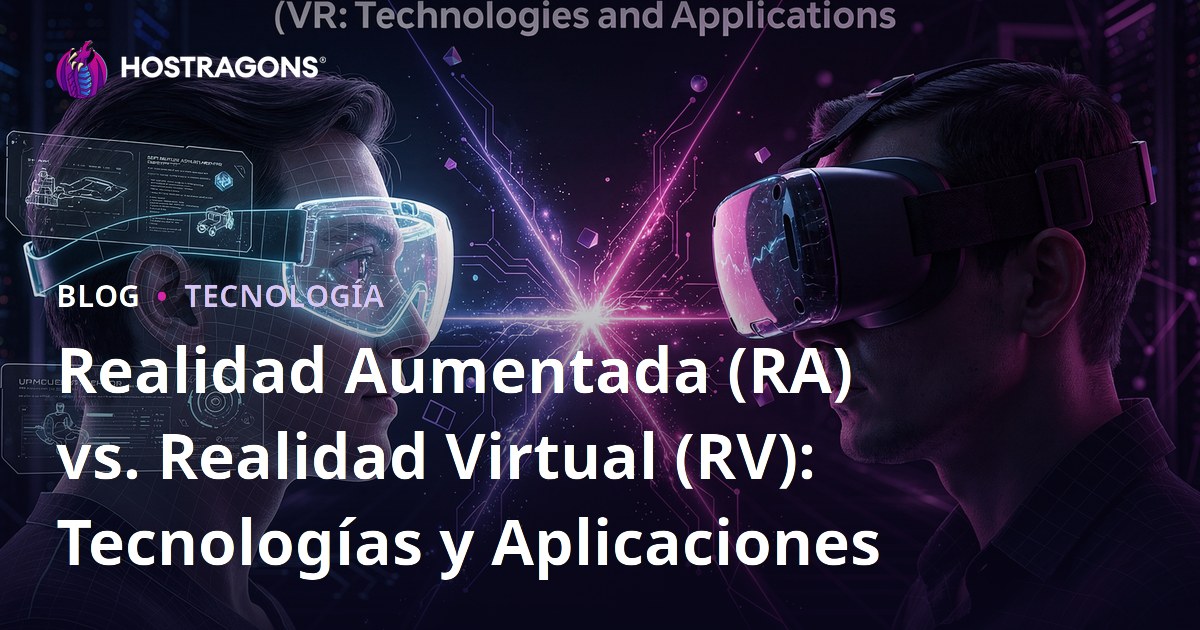 Realidad Aumentada (RA) vs. Realidad Virtual (RV): Tecnologías y Aplicaciones