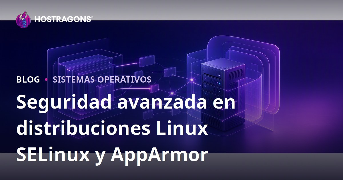 Seguridad avanzada en distribuciones Linux SELinux y AppArmor