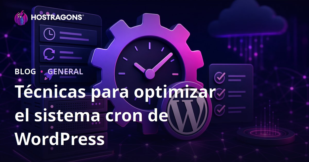 Técnicas para optimizar el sistema cron de WordPress