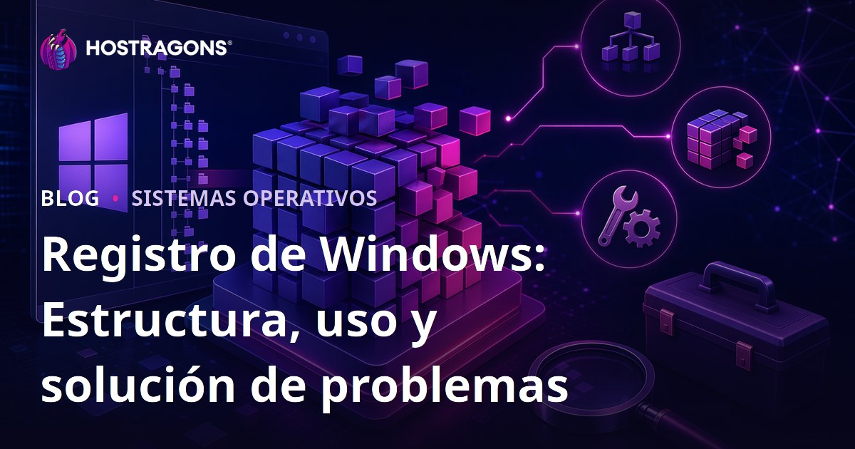 Registro de Windows: Estructura, uso y solución de problemas
