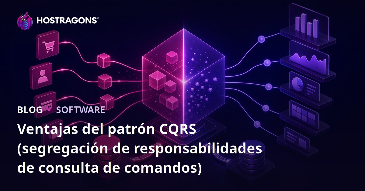 Ventajas del Patrón CQRS (Separación de Comandos y Consultas)