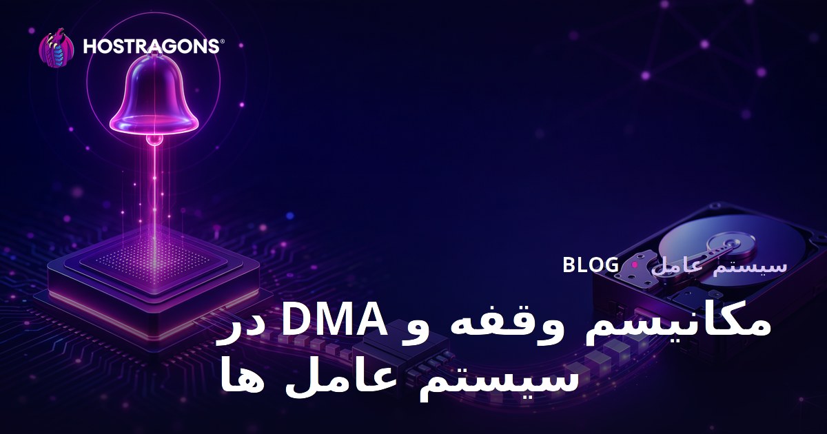 مکانیسم وقفه و DMA در سیستم عامل ها