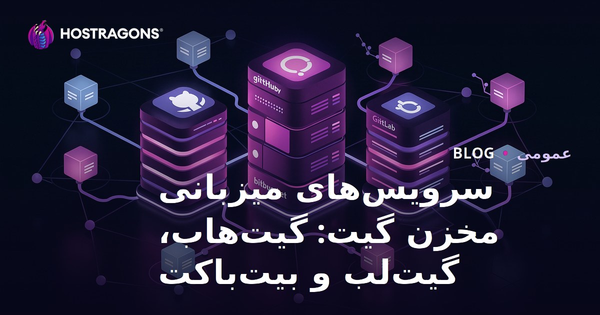 سرویس‌های میزبانی مخزن گیت: گیت‌هاب، گیت‌لب و بیت‌باکت