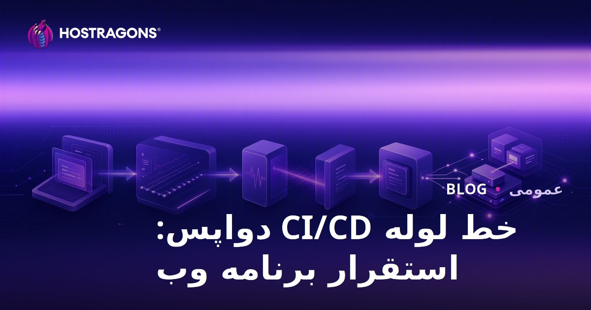 خط لوله CI/CD دواپس: استقرار برنامه وب