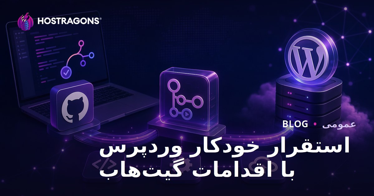 استقرار خودکار وردپرس با اقدامات گیت‌هاب