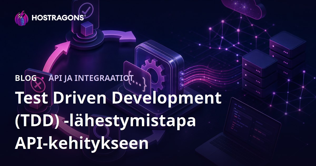 Test Driven Development (TDD) -lähestymistapa API-kehitykseen