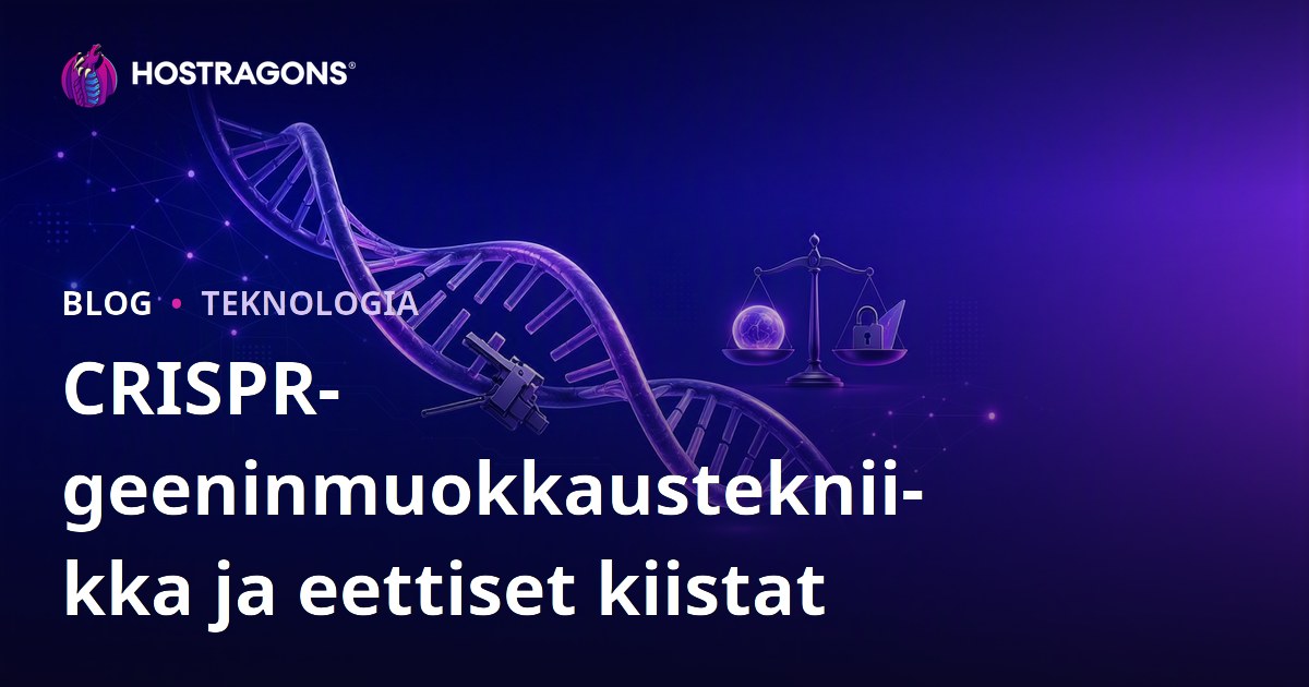 CRISPR-geeninmuokkaustekniikka ja eettiset kiistat