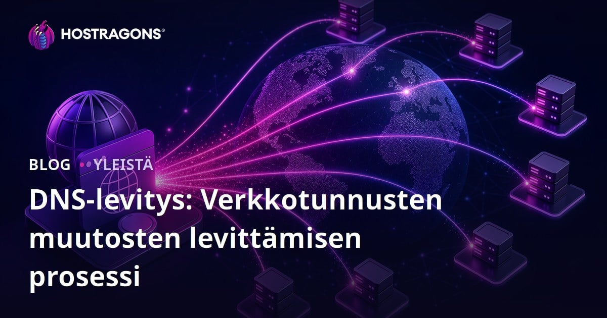 DNS-levitys: Verkkotunnusten muutosten levittämisen prosessi