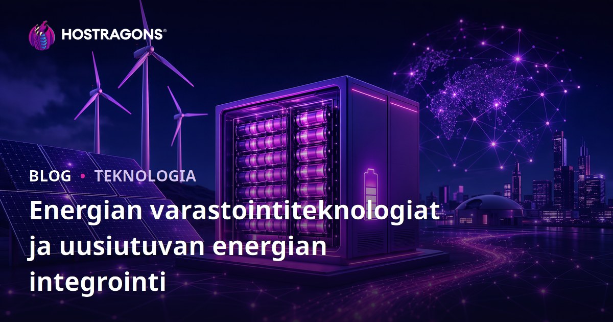 Energian varastointiteknologiat ja uusiutuvan energian integrointi
