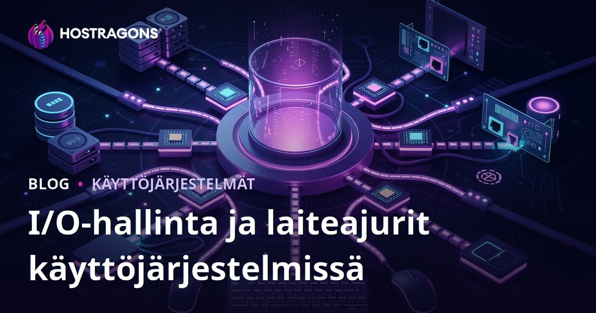 I/O-hallinta ja laiteajurit käyttöjärjestelmissä