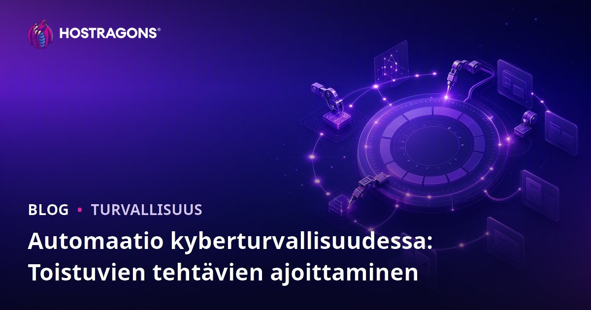 Automaatio kyberturvallisuudessa: Toistuvien tehtävien ajoittaminen