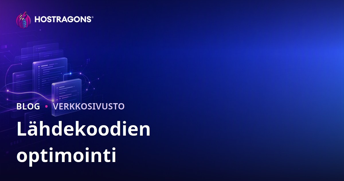 Lähdekoodien optimointi