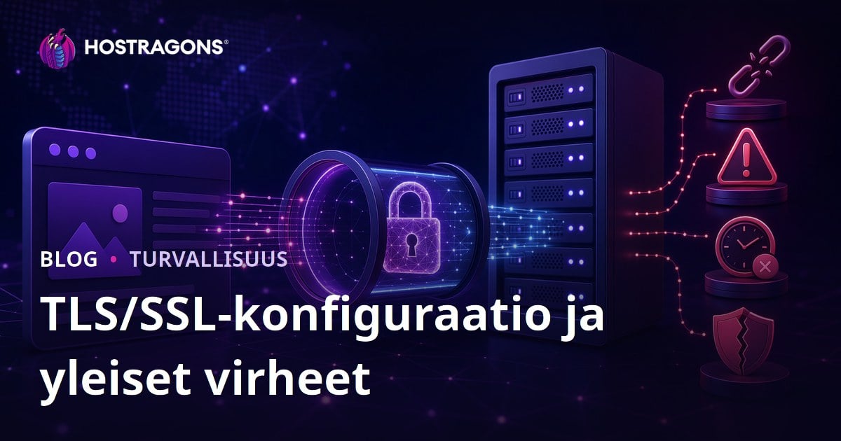 TLS/SSL-konfiguraatio ja yleiset virheet