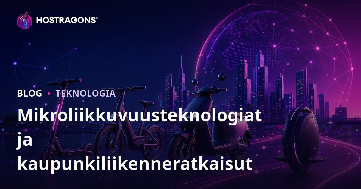 Mikroliikkuvuusteknologiat ja kaupunkiliikenneratkaisut