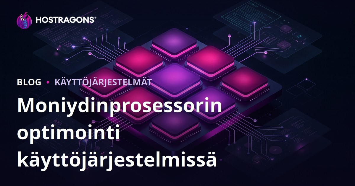 Moniydinprosessorin optimointi käyttöjärjestelmissä