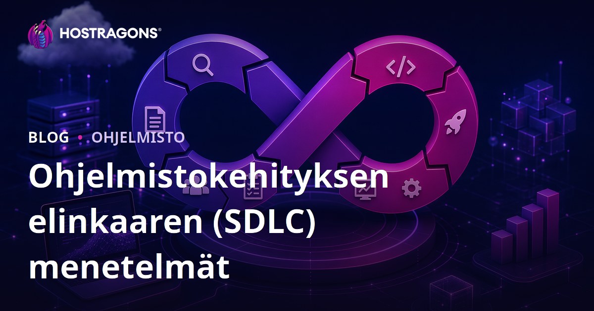 Ohjelmistokehityksen elinkaaren (SDLC) menetelmät