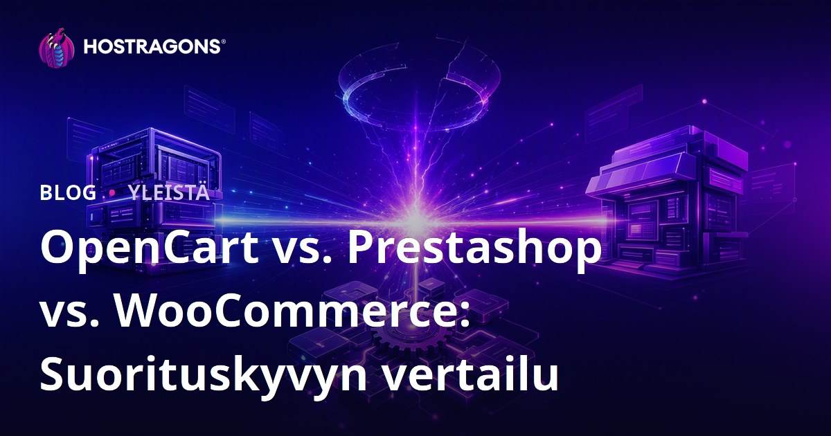 OpenCart vs. Prestashop vs. WooCommerce: Suorituskyvyn vertailu