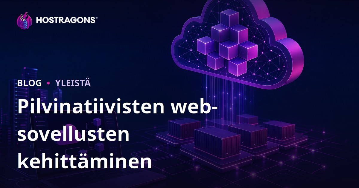 Pilvinatiivisten web-sovellusten kehittäminen