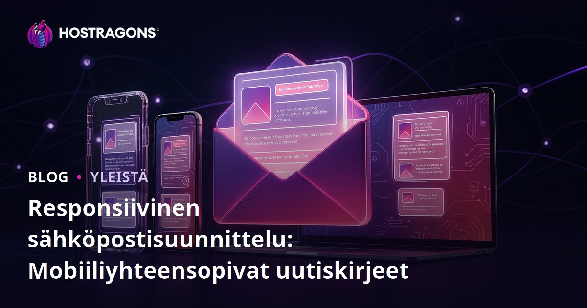 Responsiivinen sähköpostisuunnittelu: Mobiiliyhteensopivat uutiskirjeet