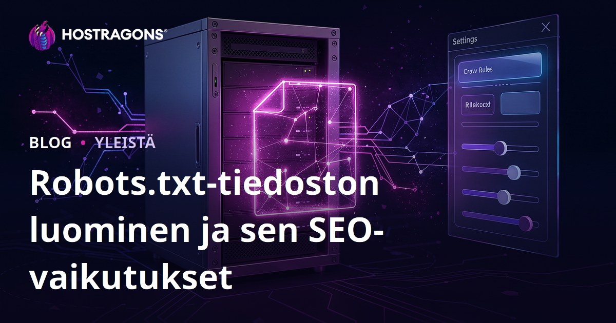 Robots.txt-tiedoston luominen ja sen SEO-vaikutukset