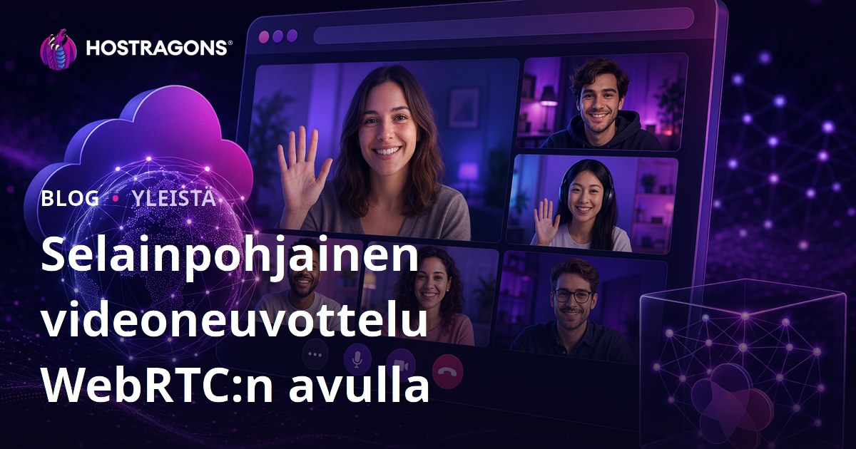 Selainpohjainen videoneuvottelu WebRTC:n avulla