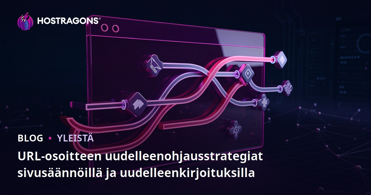 URL-osoitteen uudelleenohjausstrategiat sivusäännöillä ja uudelleenkirjoituksilla
