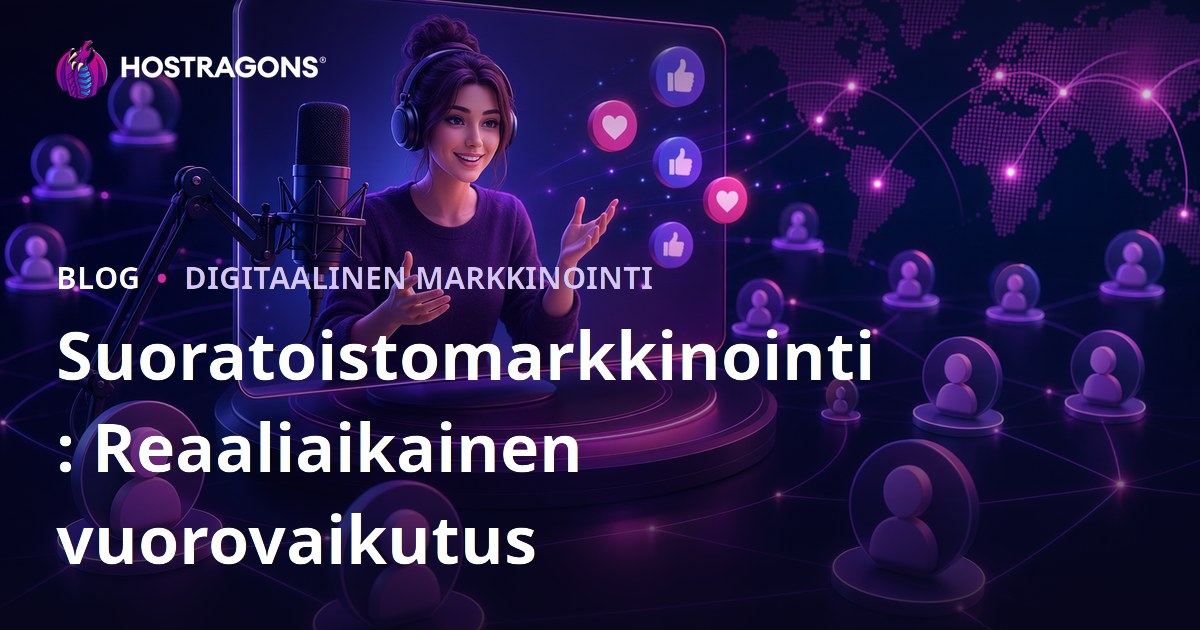 Suoratoistomarkkinointi: Reaaliaikainen vuorovaikutus
