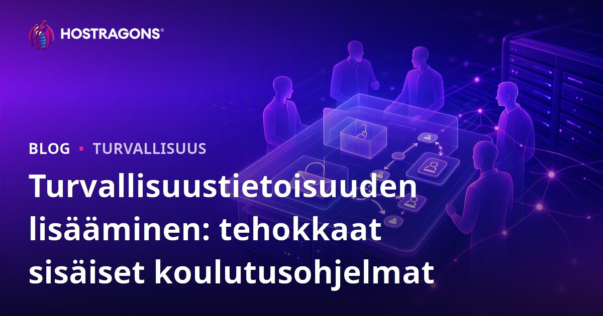 Turvallisuustietoisuuden lisääminen: tehokkaat sisäiset koulutusohjelmat
