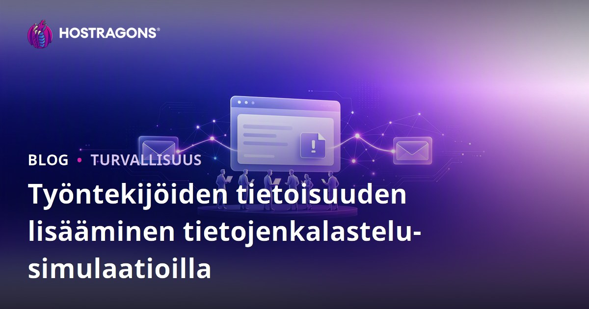Työntekijöiden tietoisuuden lisääminen tietojenkalastelu-simulaatioilla