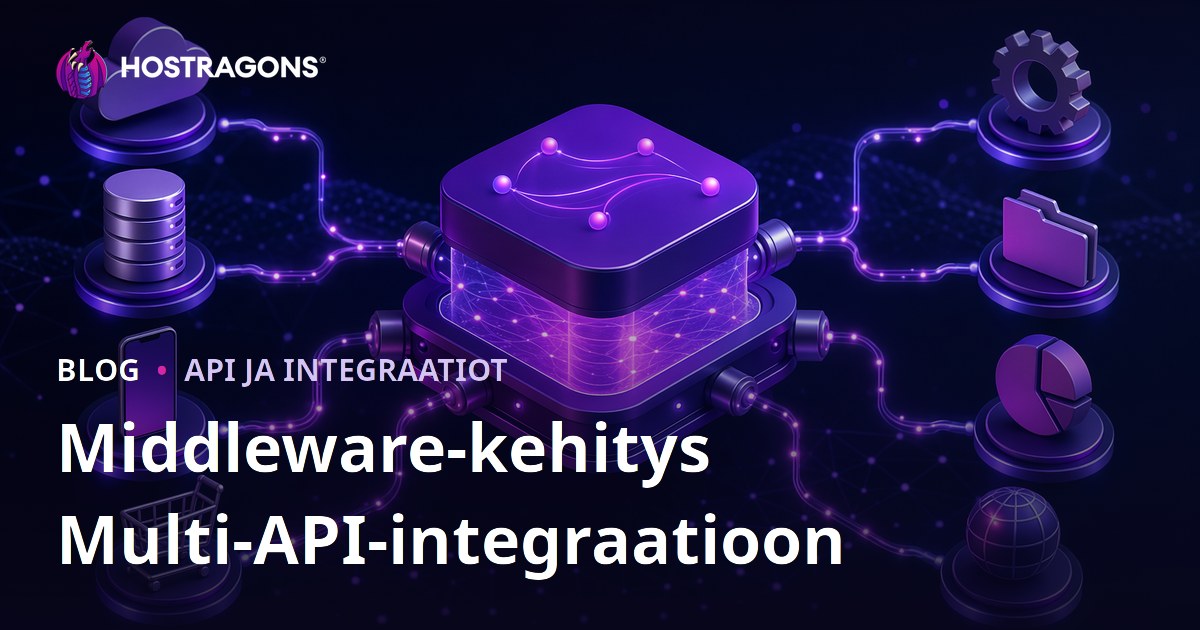 Middleware-kehitys Multi-API-integraatioon
