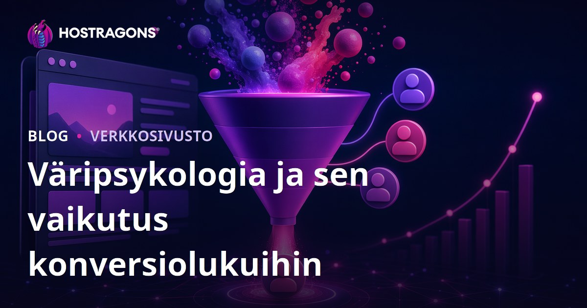 Väripsykologia ja sen vaikutus konversiolukuihin