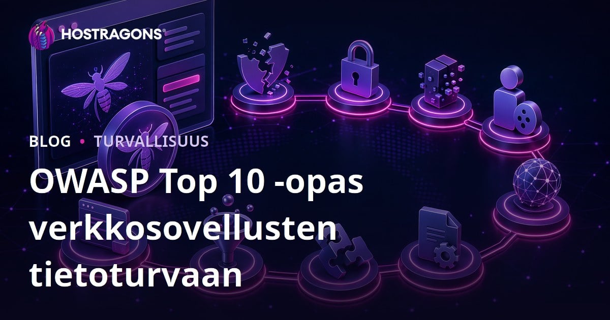 OWASP Top 10 -opas verkkosovellusten tietoturvaan