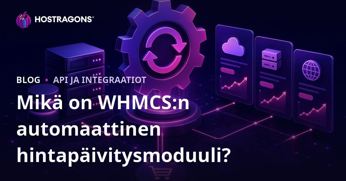 Mikä on WHMCS:n automaattinen hintapäivitysmoduuli?