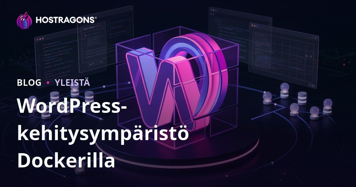 WordPress-kehitysympäristö Dockerilla