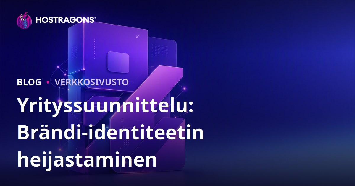 Yrityssuunnittelu: Brändi-identiteetin heijastaminen
