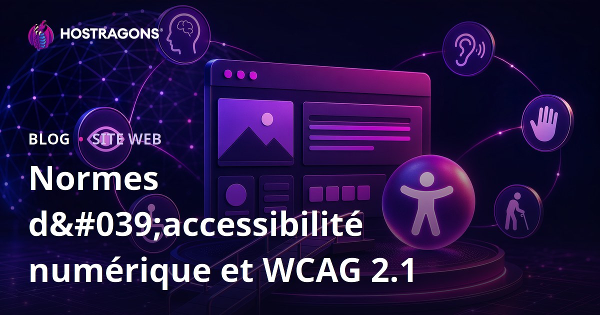 Normes d'accessibilité numérique et WCAG 2.1