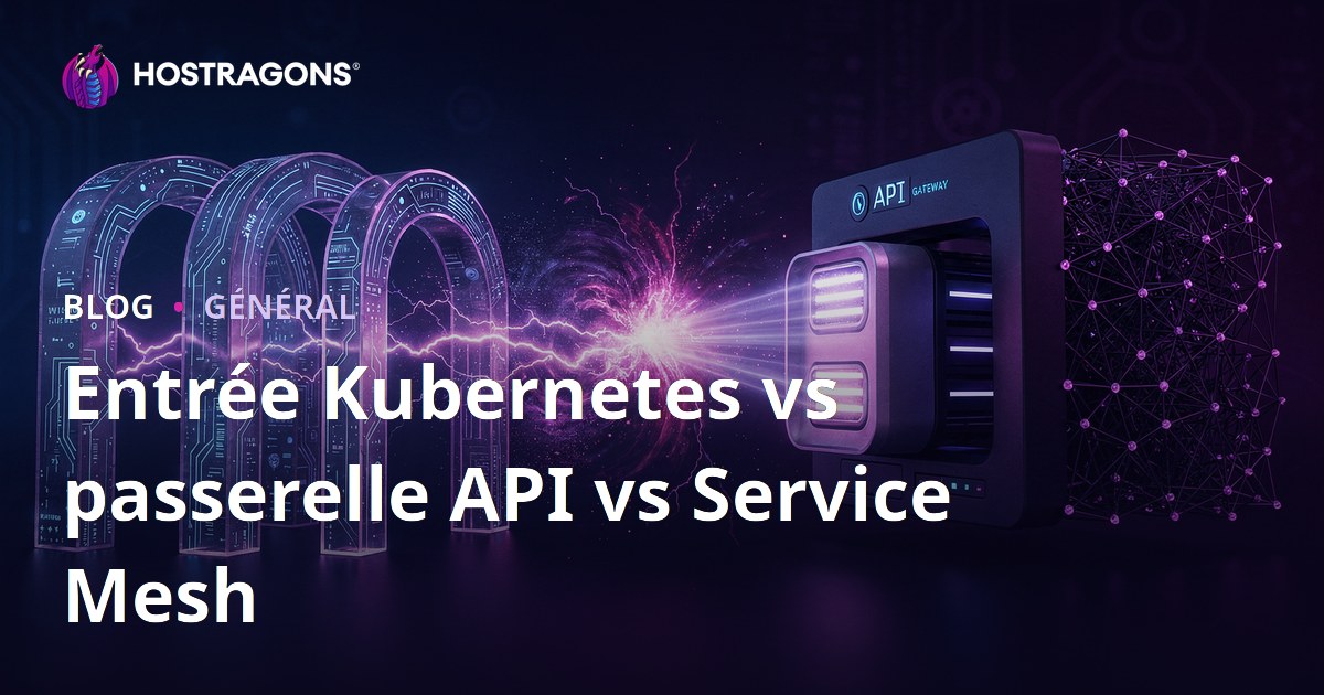 Entrée Kubernetes vs passerelle API vs Service Mesh