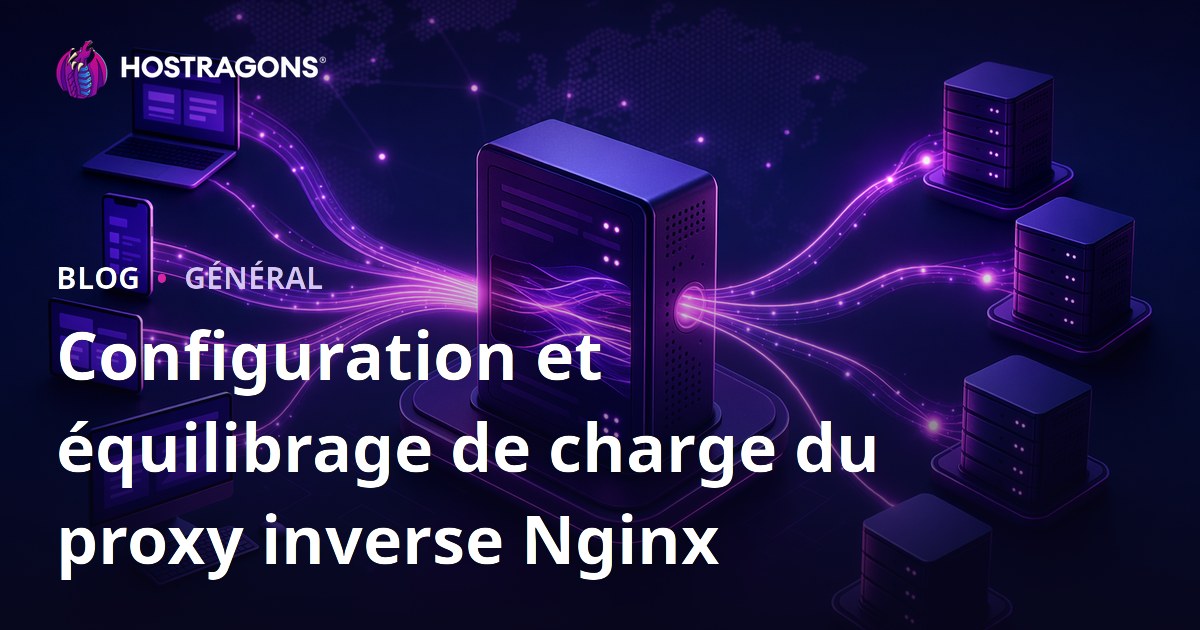 Configuration et équilibrage de charge du proxy inverse Nginx