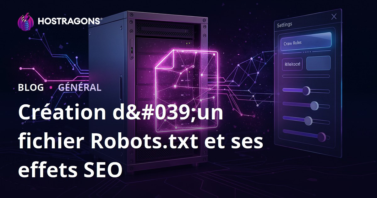 Création d'un fichier Robots.txt et ses effets SEO