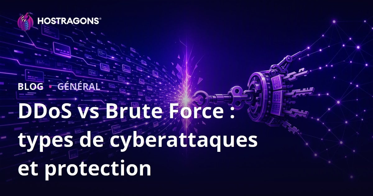 DDoS vs Brute Force : types de cyberattaques et protection