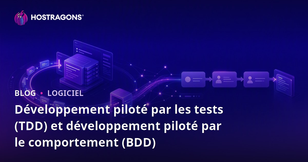 Développement piloté par les tests (TDD) et développement piloté par le comportement (BDD)