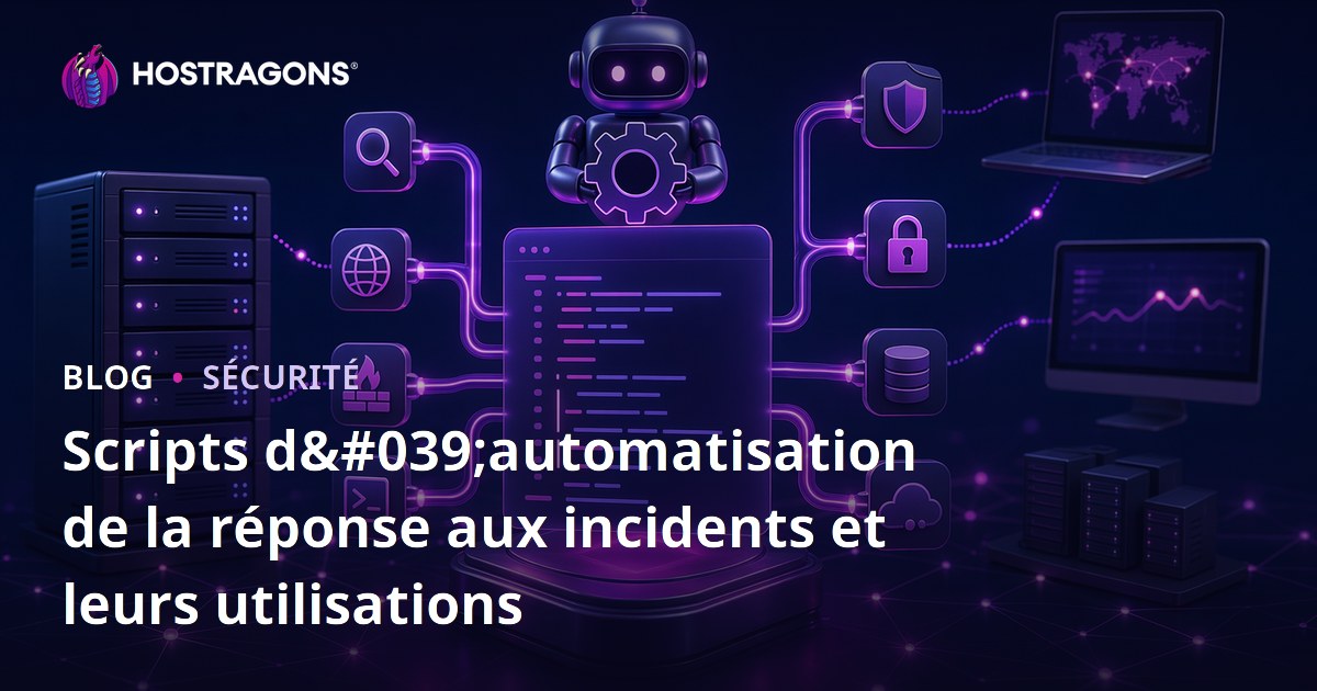 Scripts d'automatisation de la réponse aux incidents et leurs utilisations