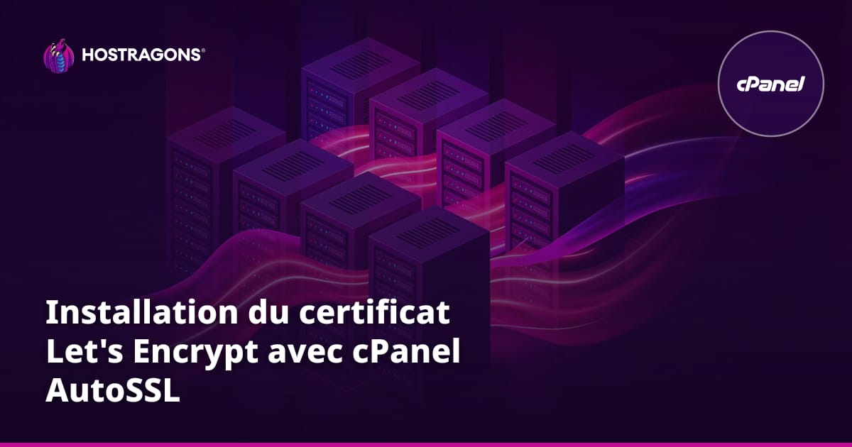 Installation du certificat Let's Encrypt avec cPanel AutoSSL