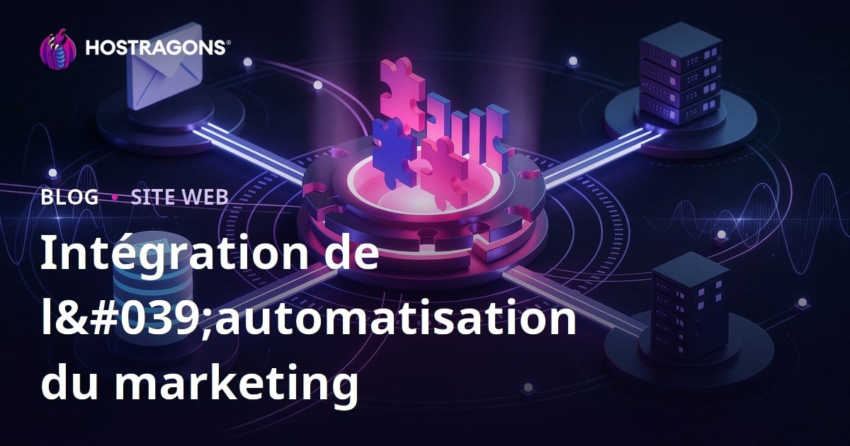 Intégration de l'automatisation du marketing
