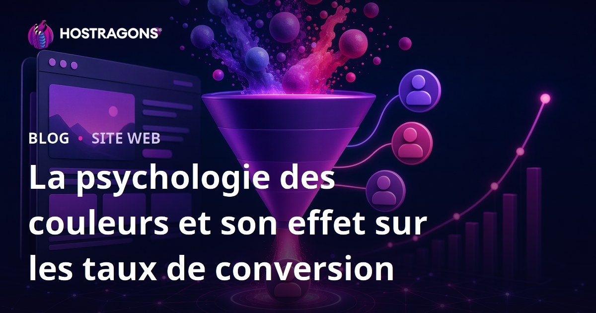 La psychologie des couleurs et son effet sur les taux de conversion