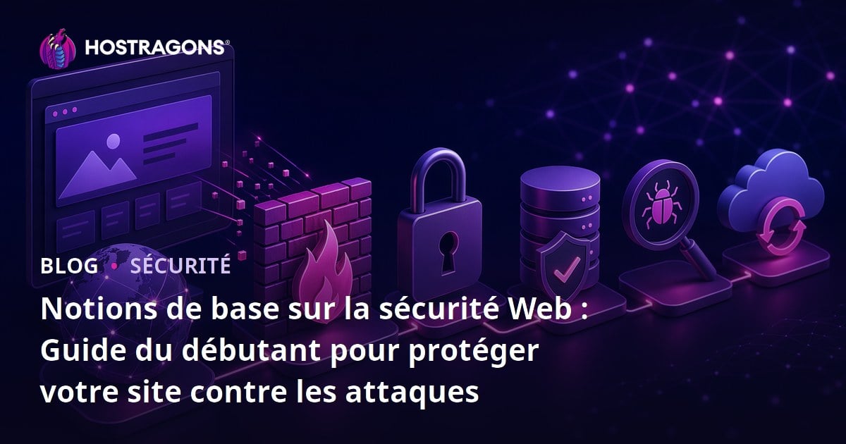 Notions de base sur la sécurité Web : Guide du débutant pour protéger votre site contre les attaques