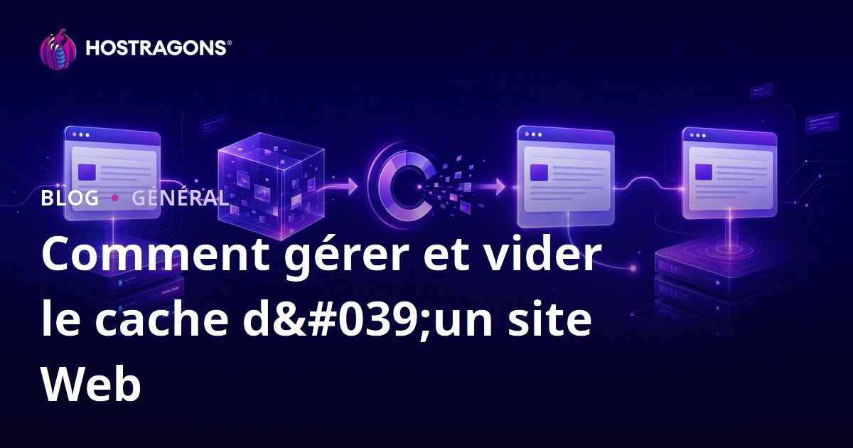 Comment gérer et vider le cache d'un site Web