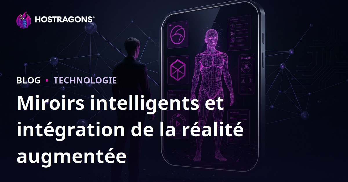 Miroirs intelligents et intégration de la réalité augmentée
