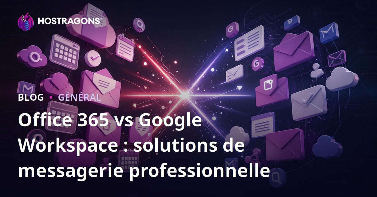 Office 365 vs Google Workspace : solutions de messagerie professionnelle