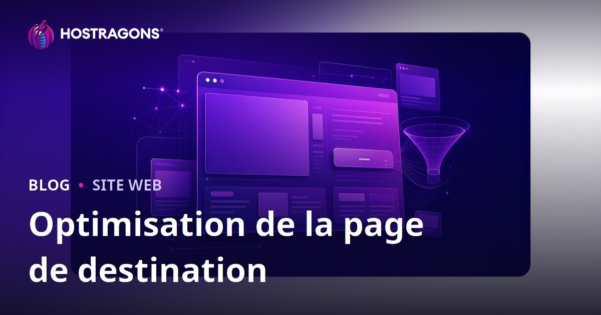 Optimisation de la page de destination